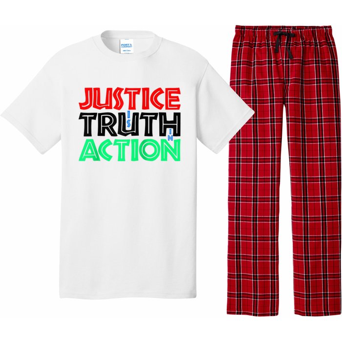 Justice Is Truth In Action Pajama Set