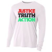 Justice Is Truth In Action Cooling Performance Long Sleeve Crew