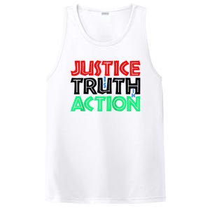 Justice Is Truth In Action PosiCharge Competitor Tank