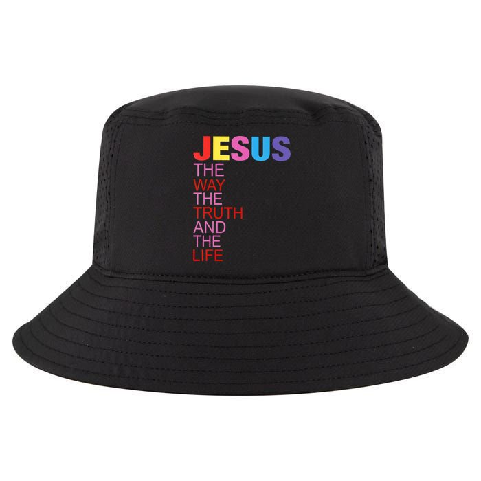 Jesus Is The Way The Truth And The Life Cool Comfort Performance Bucket Hat