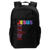 Jesus Is The Way The Truth And The Life Backpack