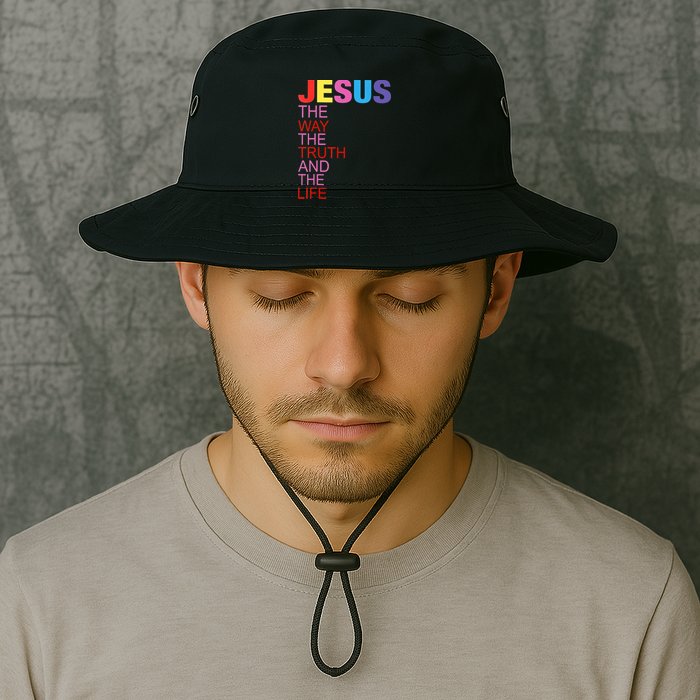Jesus Is The Way The Truth And The Life Bucket Hat