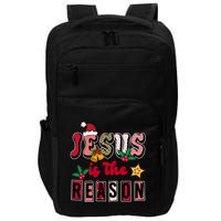 Jesus Is The Reason Christmas Holiday Impact Tech Backpack