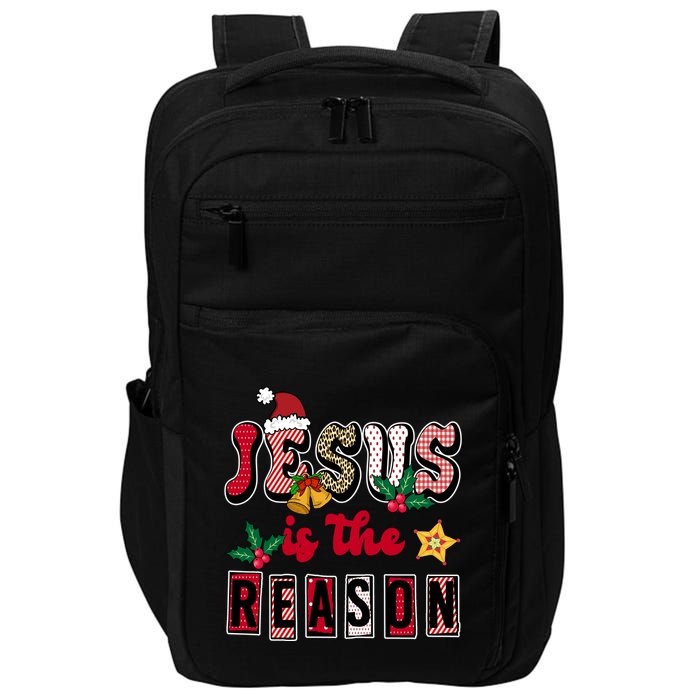Jesus Is The Reason Christmas Holiday Impact Tech Backpack