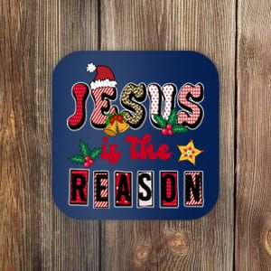 Jesus Is The Reason Christmas Holiday Coaster