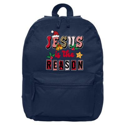 Jesus Is The Reason Christmas Holiday 16 in Basic Backpack