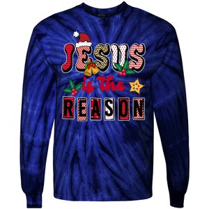 Jesus Is The Reason Christmas Holiday Tie-Dye Long Sleeve Shirt