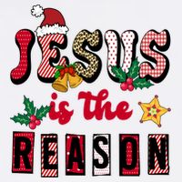 Jesus Is The Reason Christmas Holiday Garment-Dyed Sweatshirt
