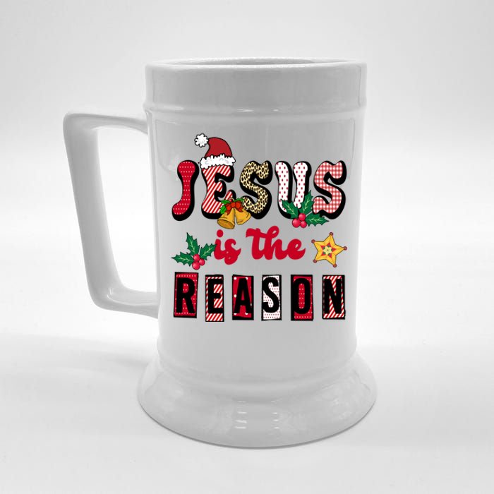 Jesus Is The Reason Christmas Holiday Beer Stein