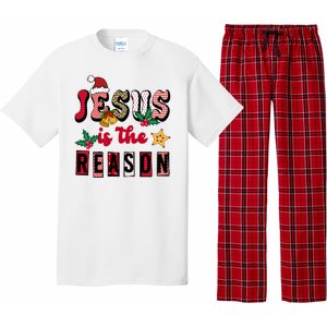 Jesus Is The Reason Christmas Holiday Pajama Set