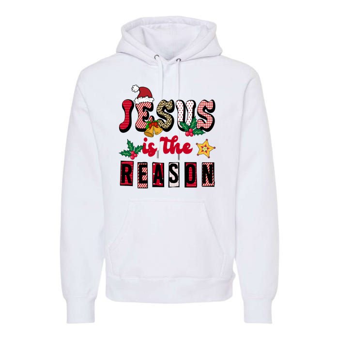 Jesus Is The Reason Christmas Holiday Premium Hoodie