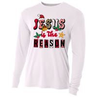 Jesus Is The Reason Christmas Holiday Cooling Performance Long Sleeve Crew