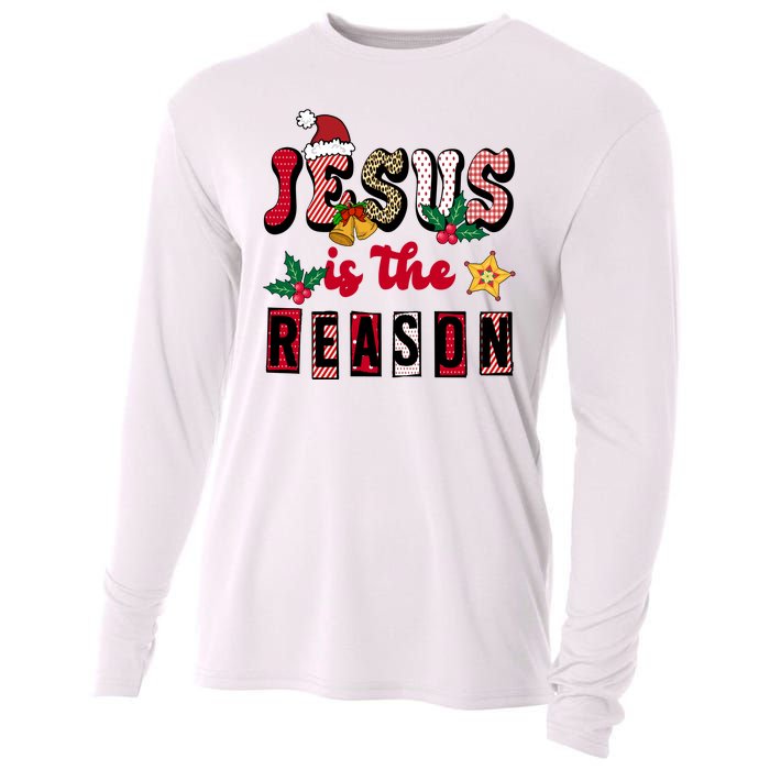 Jesus Is The Reason Christmas Holiday Cooling Performance Long Sleeve Crew