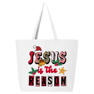 Jesus Is The Reason Christmas Holiday 25L Jumbo Tote