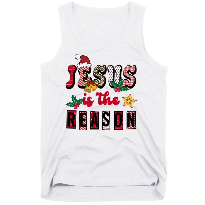 Jesus Is The Reason Christmas Holiday Tank Top