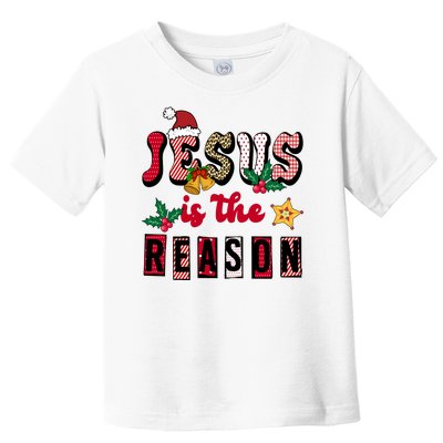 Jesus Is The Reason Christmas Holiday Toddler T-Shirt