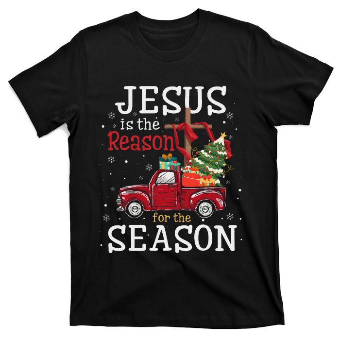 Jesus Is The Reason For The Season Christian Faith Christmas T-Shirt