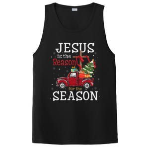 Jesus Is The Reason For The Season Christian Faith Christmas PosiCharge Competitor Tank