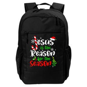 Jesus Is The Reason For The Season Christian Faith Christmas Daily Commute Backpack