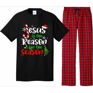 Jesus Is The Reason For The Season Christian Faith Christmas Pajama Set