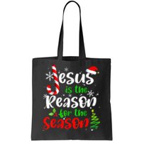 Jesus Is The Reason For The Season Christian Faith Christmas Tote Bag