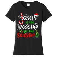 Jesus Is The Reason For The Season Christian Faith Christmas Women's T-Shirt