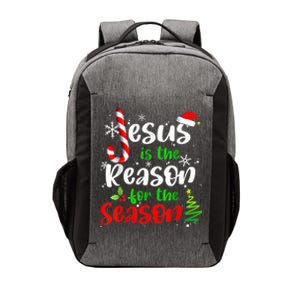 Jesus Is The Reason For The Season Christian Faith Christmas Vector Backpack