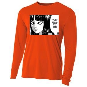 Junji Ito; Tomie Cooling Performance Long Sleeve Crew