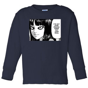 Junji Ito; Tomie Toddler Long Sleeve Shirt