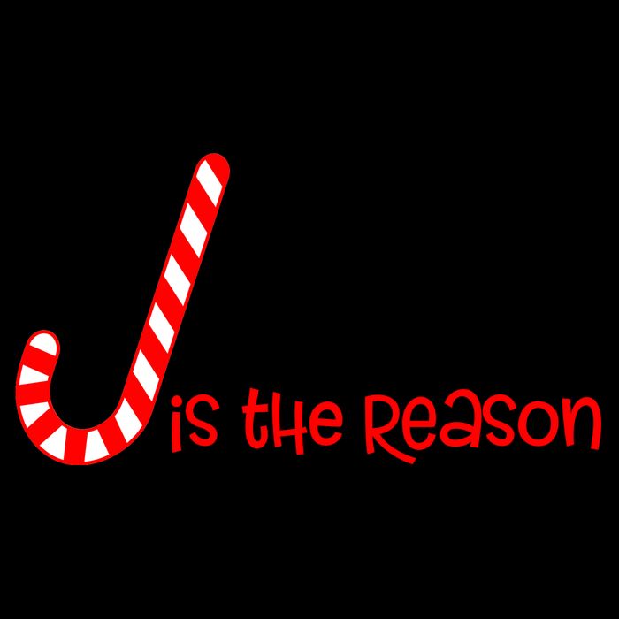 Jesus Is The Reason Candy Cane Christmas Impact Tech Backpack