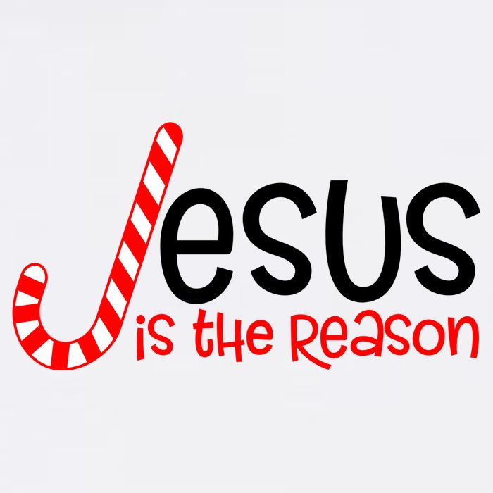 Jesus Is The Reason Candy Cane Christmas Kids T-Shirt