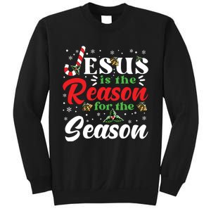 Jesus Is The Reason For The Season Christmas Xmas Christian Sweatshirt