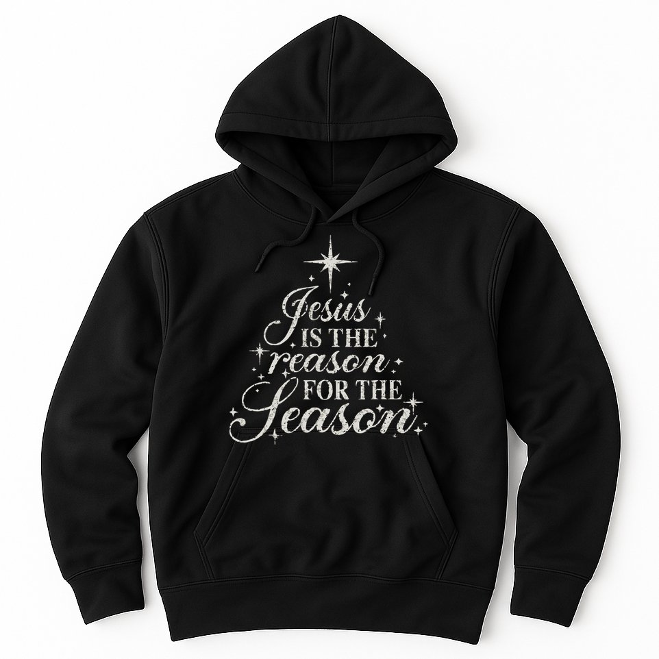 Jesus Is The Reason For The Season Christian Christmas Hoodie