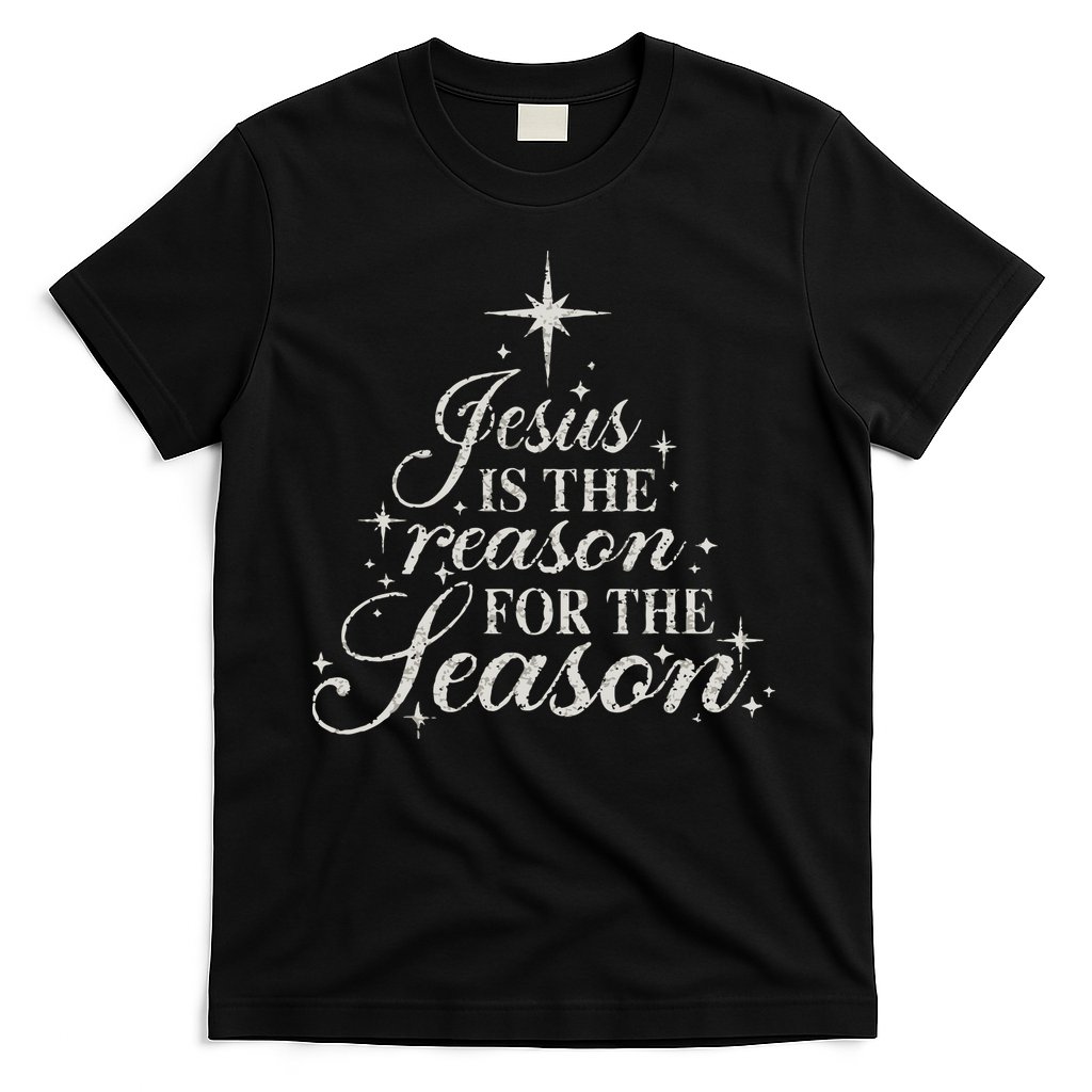 Jesus Is The Reason For The Season Christian Christmas T-Shirt