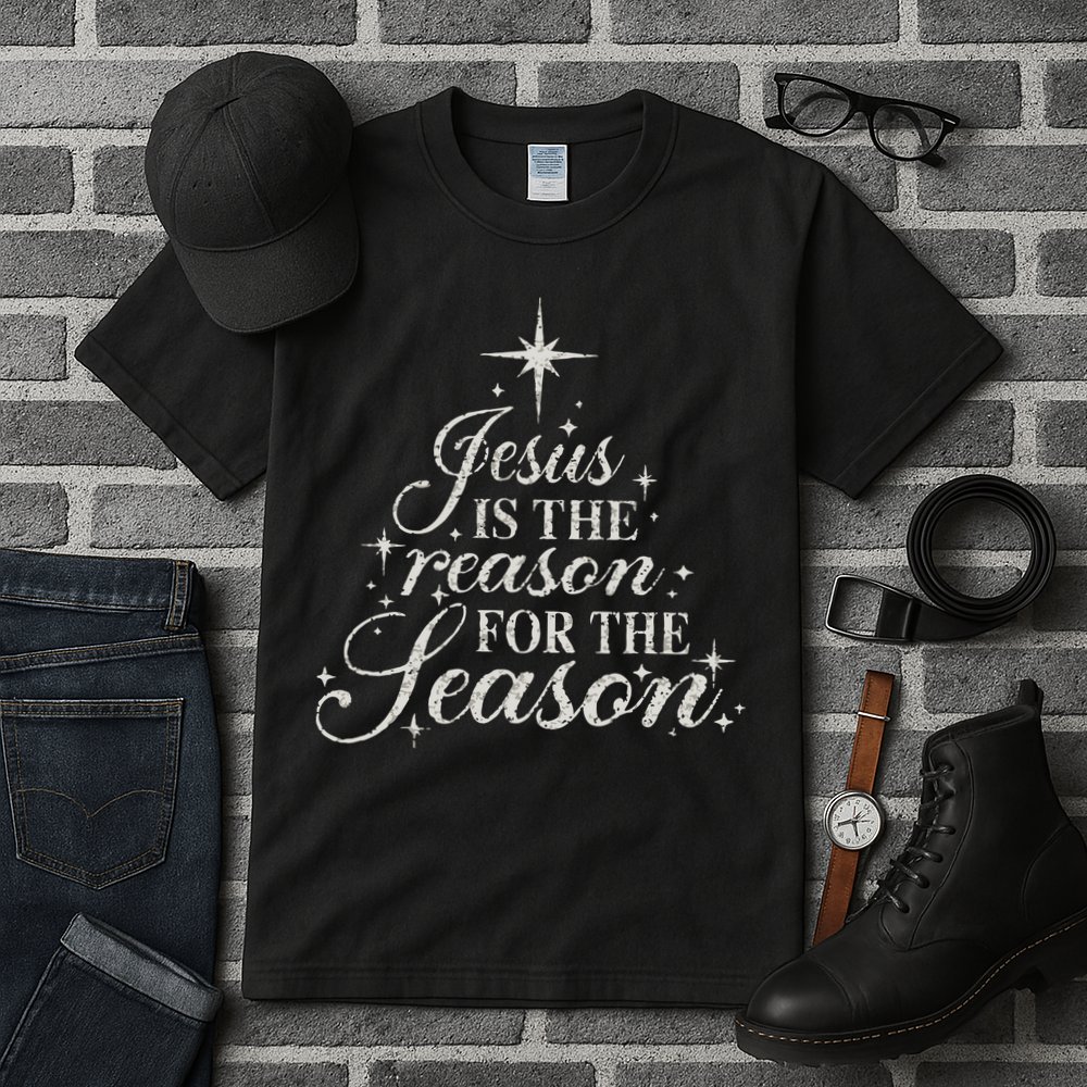 Jesus Is The Reason For The Season Christian Christmas Tall T-Shirt