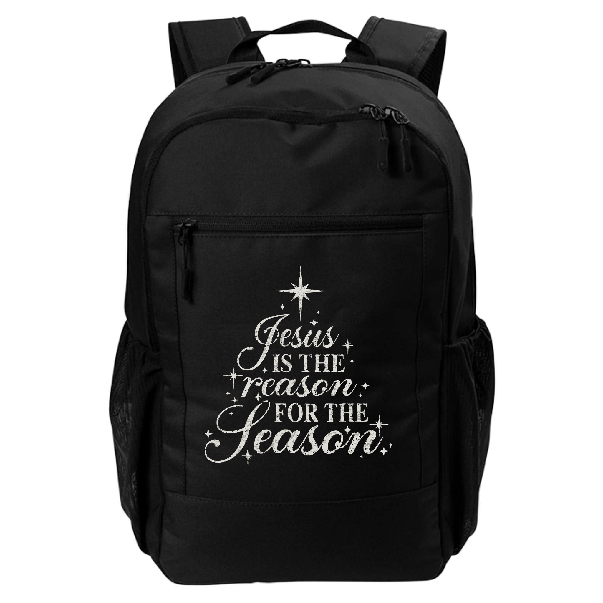 Jesus Is The Reason For The Season Christian Christmas Backpack