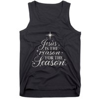 Jesus Is The Reason For The Season Christian Christmas Tank Top