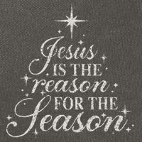 Jesus Is The Reason For The Season Christian Christmas Cotton Canvas Backpack