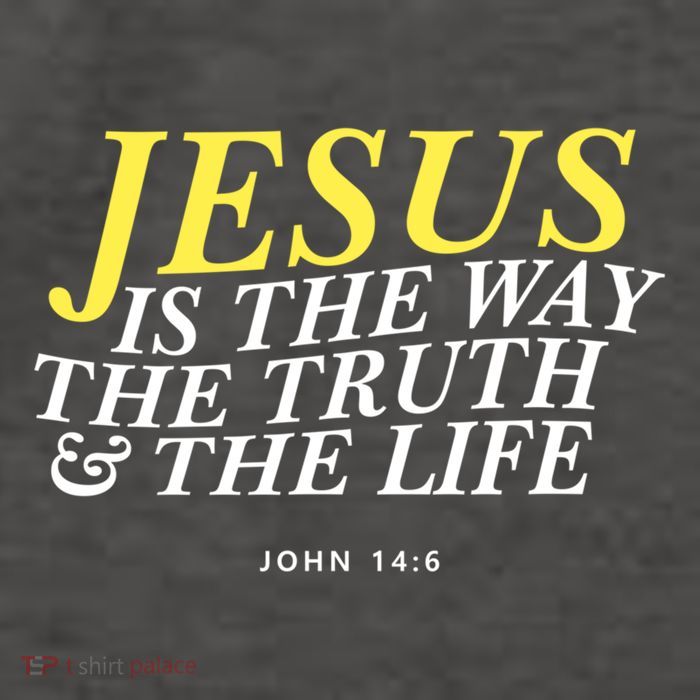 Jesus Is The Way The Truth Gift Vector Backpack