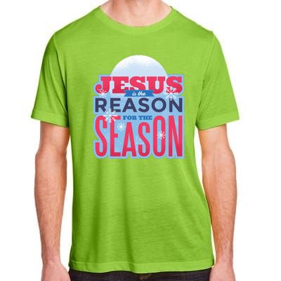 Jesus Is The Reason For The Season Christmas Adult ChromaSoft Performance T-Shirt