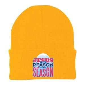 Jesus Is The Reason For The Season Christmas Knit Cap Winter Beanie