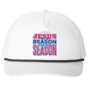 Jesus Is The Reason For The Season Christmas Snapback Five-Panel Rope Hat