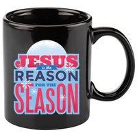 Jesus Is The Reason For The Season Christmas 11oz C Handle Ceramic Mug