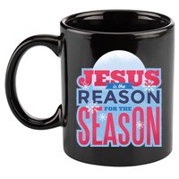 Jesus Is The Reason For The Season Christmas 11oz C Handle Ceramic Mug