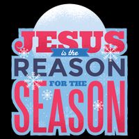 Jesus Is The Reason For The Season Christmas Flat Bill Trucker Hat