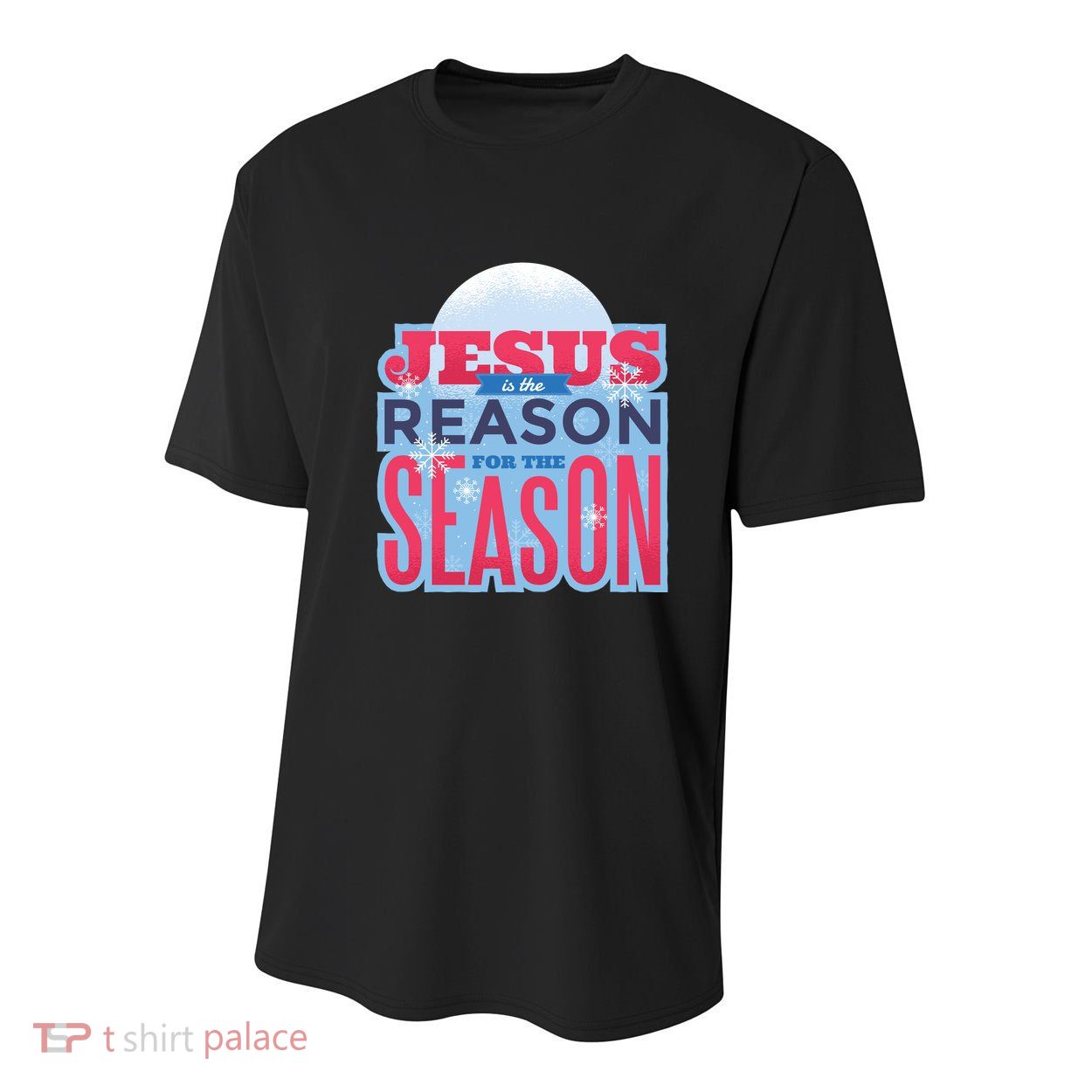 Jesus Is The Reason For The Season Christmas Youth Performance Sprint T-Shirt