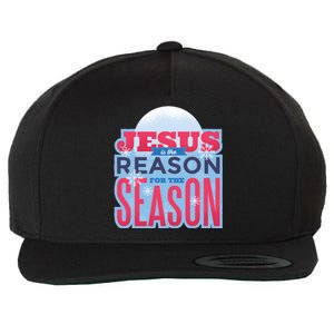 Jesus Is The Reason For The Season Christmas Wool Snapback Cap