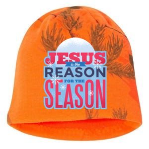 Jesus Is The Reason For The Season Christmas Kati - Camo Knit Beanie