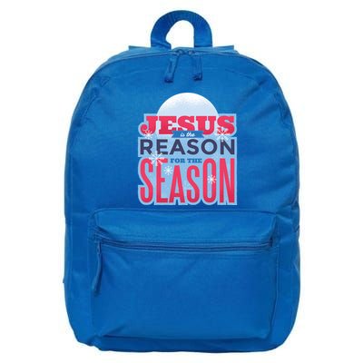 Jesus Is The Reason For The Season Christmas 16 in Basic Backpack