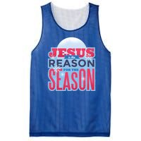 Jesus Is The Reason For The Season Christmas Mesh Reversible Basketball Jersey Tank